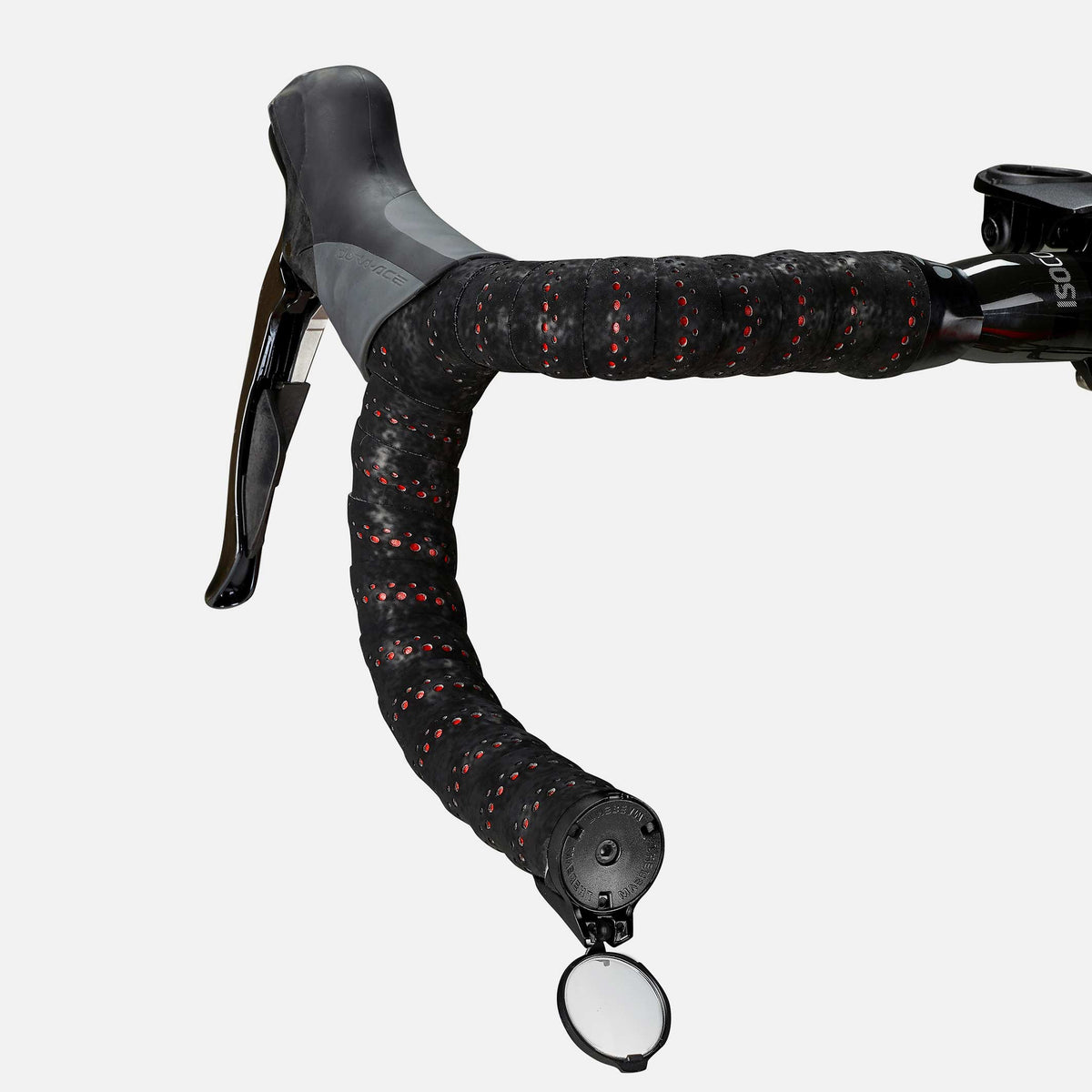 Corky mirror, drop bar