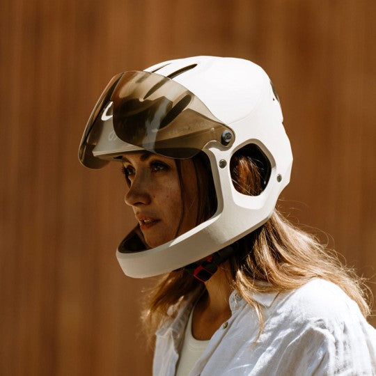 beams motorcycle helmet THE BEAM Virgo Full Face Revolutionary Protection for E-Bikes, Scooters & More, MIPS Brain Protection System, Lightweight, Smart Brake Light, Unisex (Small/Blue) : Sports & Outdoors Hydration tube channels are integrated into the helmets cheek pads for convenience and performance VIRGO - The Safest Cycling