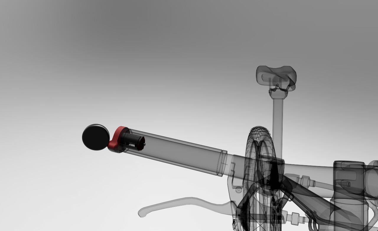 Corky Urban | Flat Bar Rear View Mirror